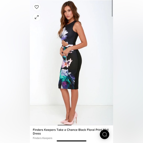 Flower print dress - Picture 8 of 9